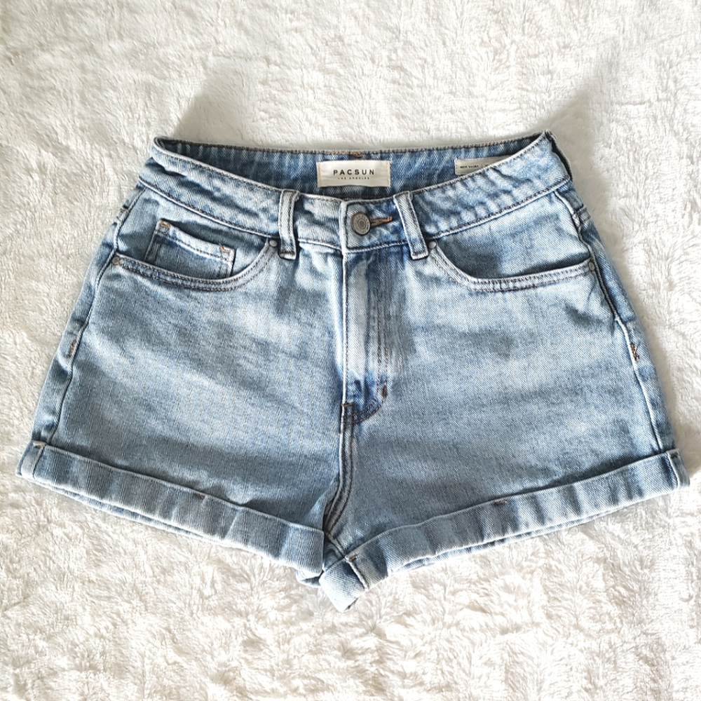 PacSun Denim Mom Shorts, Size 26